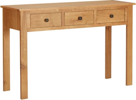 vidaXL Kaptafel 110x40x75 cm massief eikenhout