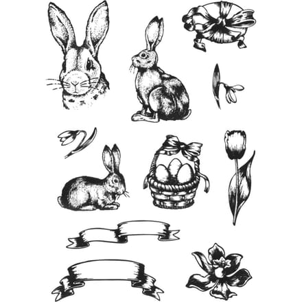 VBS Silicone Stempel "Nostalgisch Pasen