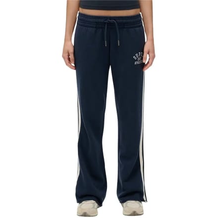 Superdry - Athletic Essentials Flare Joggingbroek met Strepen - Dames - Broeken