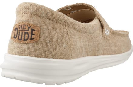 HEY DUDE MIKKA JUTE Beige 42 EU
