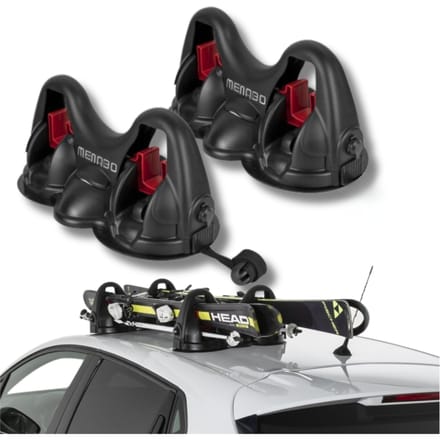 Magnetische Skihouder voor 2 Paar Ski's + Stokken Menabo Himalaya