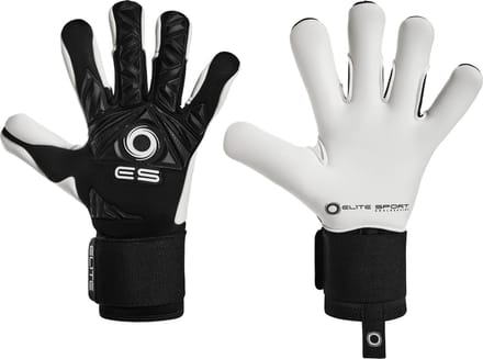 Elite Sport Neo Revolution II Combi Keepershandschoenen - Zwart / Wit | Maat: 8