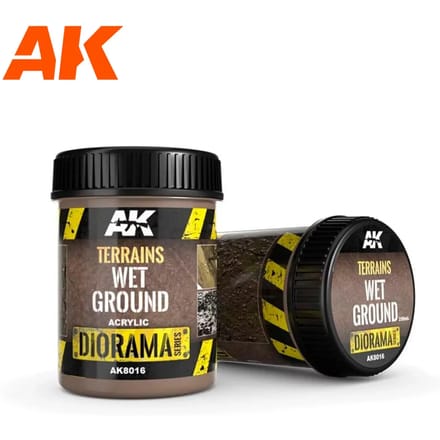 Modelverf AK Interactive Dioramas Wet Ground