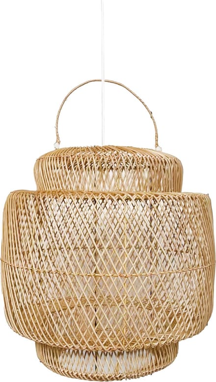 Hanglamp - Bamboe lamp - Lampenkap - Lamp - RIKKERT - Little Lofts Interior