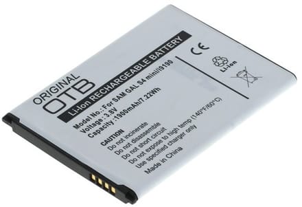 Batterij voor Samsung S4 mini (EB-B500BE / EB-B500AE)
