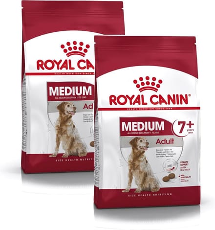 Royal Canin Medium Adult 7+ - Hondenvoer - 2 x 4 kg