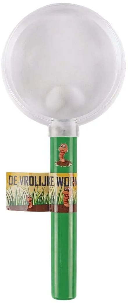 Talen Tools - Loep - Vergrootglas - Voor kinderen - De vrolijke worm
