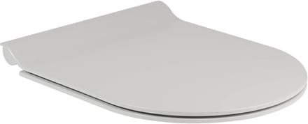 Ben Slim toiletbril met softclose en quickrelease cement grijs
