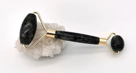 Jade Face Roller – Opaliet  -  Gezichtsmassage –  grote en kleine roller van echte  edelsteen