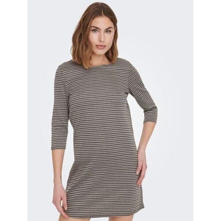ONLY Brilliant 3/4 geruite jurk junioren jurk XL