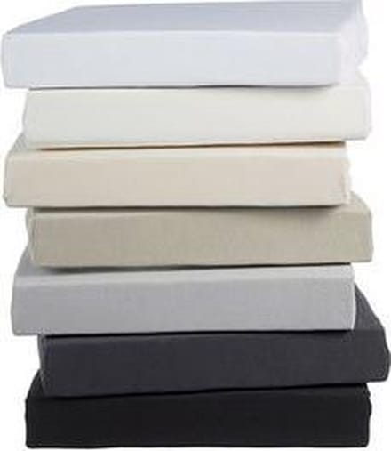 Bonnanotte Hoeslaken Katoen Off White 90x220