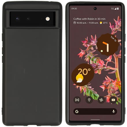 imoshion Hoesje - Geschikt voor Google Pixel 6 - Color Backcover - Zwart