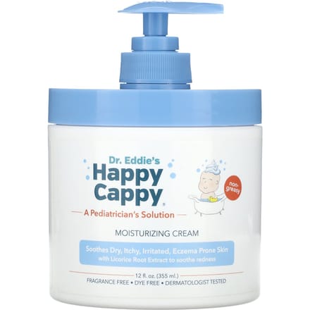 Happy Cappy, crème hydratante, sans parfum, 350 ml (355ml) gray