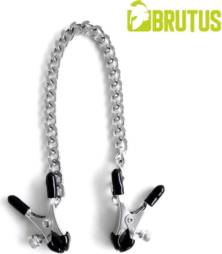 BRUTUS - BITE - Heavy Nipple Clamps - Silver