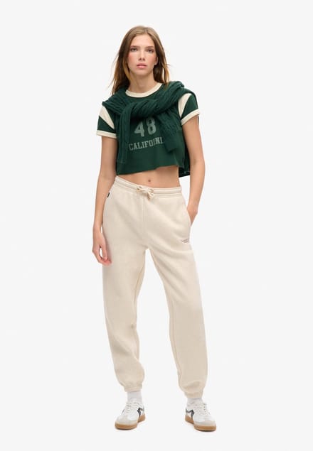 Superdry - Essential Logo joggingbroek met enkelboorden - Dames - Broeken