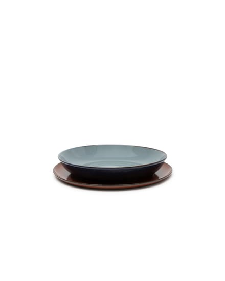 Serax - Terres De Rêve Pasta Bord - donkerblauw