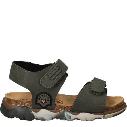 Develab Velcro Sandalen groen Imitatieleer - Maat 32