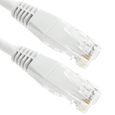 BeMatik - UTP-kabel categorie 6 wit 3m