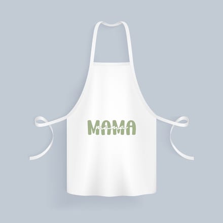 Akyol - mama Keukenschort - Mama - moeder - moederdag - cadeau - verjaardag - geschenk - 82 bij 71 cm