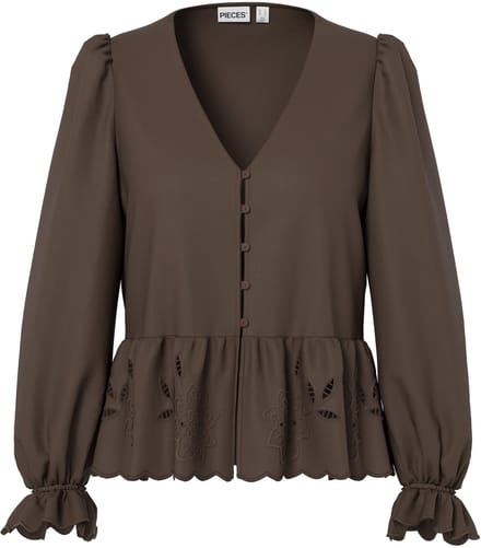 Pieces Blouse PCFELUCA PEPLUM