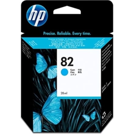 HP CH566A nr. 82 inktcartridge cyaan (origineel)