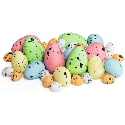 VBS Decoratief ei "Kleur & Maten Mix", 38 stuks