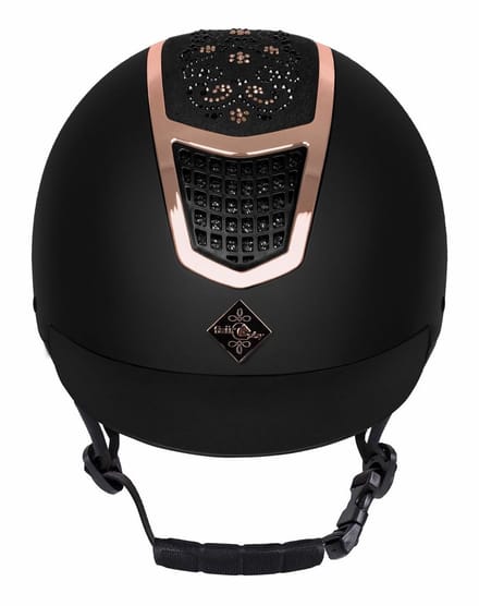 Fair Play Apoleus Shiny Rijhelm Brede Klep - Bruin - M (55-57 cm)