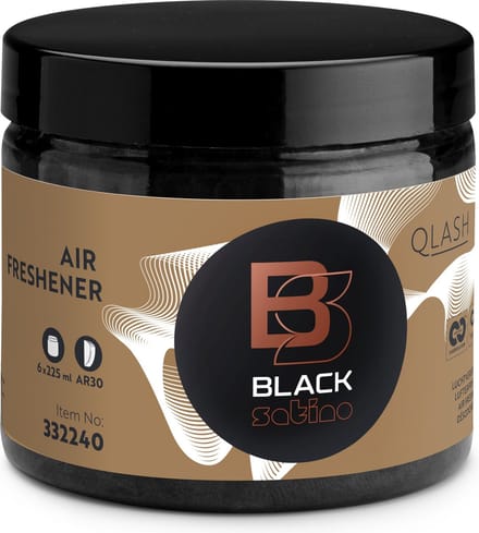 Luchtverfrisser BlackSatino Qlash navulling 225ml
