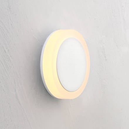 Bopp LED-inbouwlamp One, wit, Ø 9 cm
