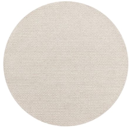 MUST Living Carpet Nirvana round large,Ø250 cm, beige, 60% Wool, 40% Polyester