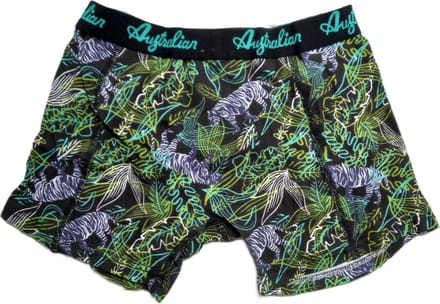 Australian boxershorts - tijger - zwart - groen - ondergoed - maat 122/128