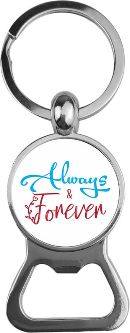 Bieropener Glas - Always And Forever