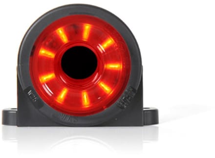 Markeringslicht - WAS - W25 WW - 3.1 - 7.8cm - LED - Rood - 12V-24V