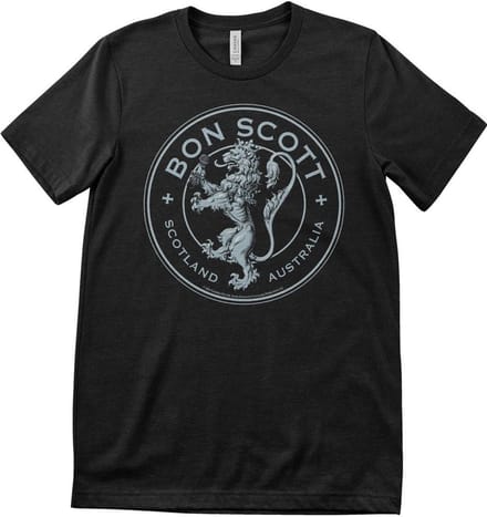 AC/DC Bon Scott Seal Big Tall T-shirt PS-1-BSCT002-H90-12
