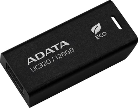 ADATA UC320 USB flash drive 128 GB USB Type-A 3.2 Gen 1 (3.1 Gen 1) Zwart