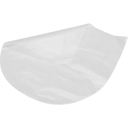 100 STUKS Polyethyleen PE Antistatische Beschermhoes voor Vinylplaten voor Blootgestelde 12 inch LP LD white