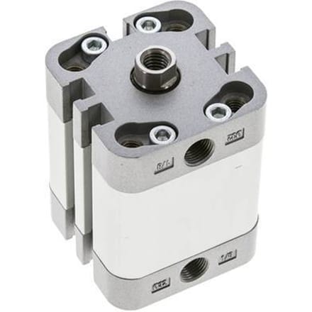 ISO 21287 Compacte Dubbelwerkende Cilinder 32-20mm - Magnetisch