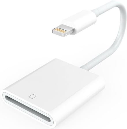 New Age Devi - Lightning naar SD - Kabel - Kaartlezer - Card Reader - Geschikt Voor Apple apparaten