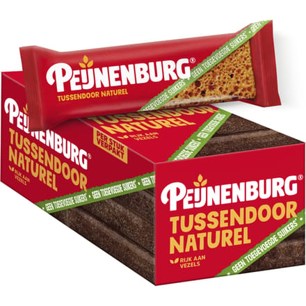 Koek Peijnenburg naturel zonder toegevoegde suiker 27 gram