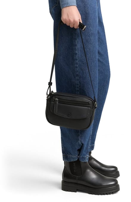 TOM TAILOR schoudertas Fara Cross Bag Black zwart