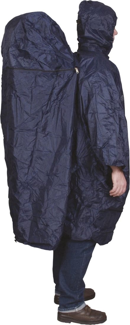 TravelSafe Regenhoes met Rugzakverlenging, L/XL, marineblauw