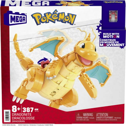 Mega Bloks Pokemon Dragonite Bekende knuffels