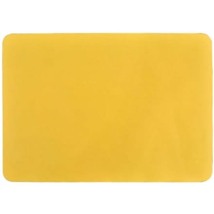 Rechthoekige siliconenmat, tafelmat, antislip siliconen placemat Doe-het-zelf Epoxy mal ambachtelijke pad geel