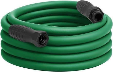 Tuinslang - Waterleiding - Tuin besproeien - Zwenkbare koppelingen - 15 meter - Bos Groen