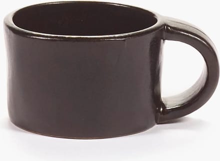 Serax Marie Michielssen - LA MÈRE Ristretto cup, Ebony - 7.5 x 5.5 x h 4 cm (set van 2)