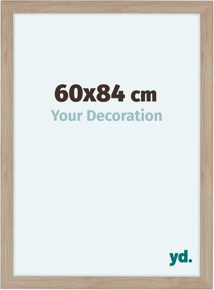 Your Decoration - Fotolijst 60x84 cm - MDF - Eiken Licht - Como