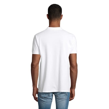SOLS Heren Planet Poloshirt (Wit)