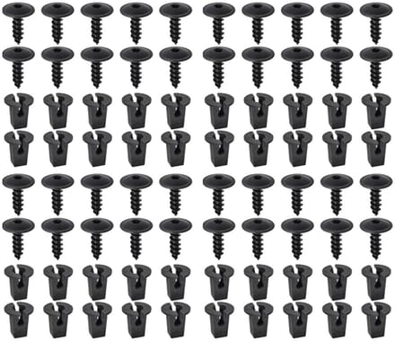 M5 x 16 mm Torx Schroeven Assortiment - RVS Platte Kop Zelftappende Schroeven - 80 Stuks voor Diverse Toepassingen
