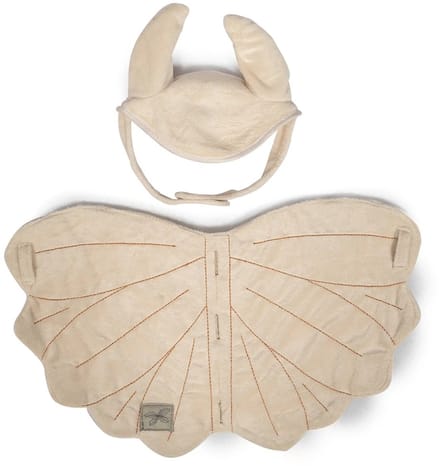 ByAstrup Stokpaard Verkleed Set Zadeldek en Muts Crème