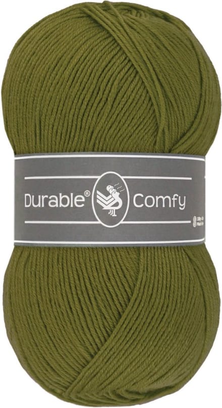 Durable Comfy - 2168 Khaki - Acrylgaren met Verfijnde Microvezel